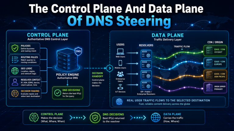 Control-Plane-And-Data-Plane-Of-DNS-Steering